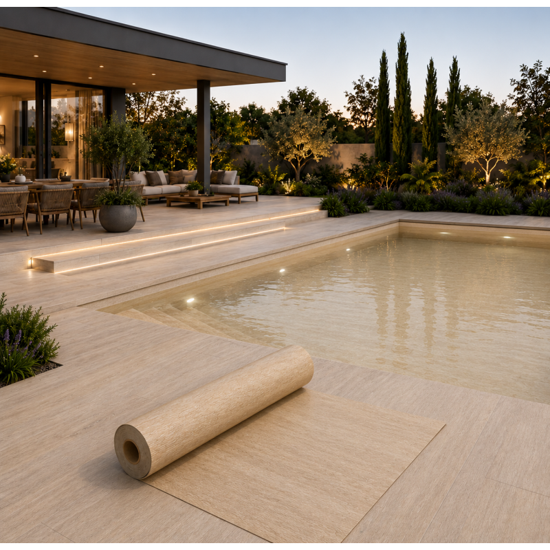 Liner PVC armé 150/100ème Haogenplast Larch