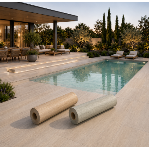 Liner PVC armé 150/100ème Haogenplast Larch