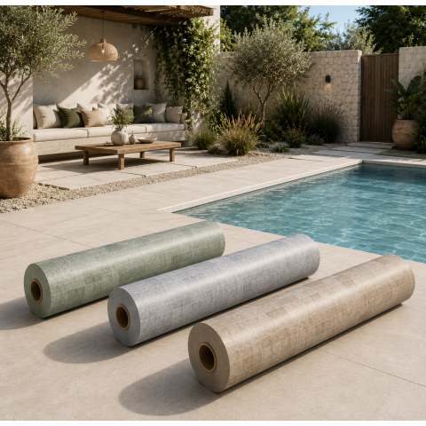 Liner PVC armé 180/100ème ELBE Unique Tile