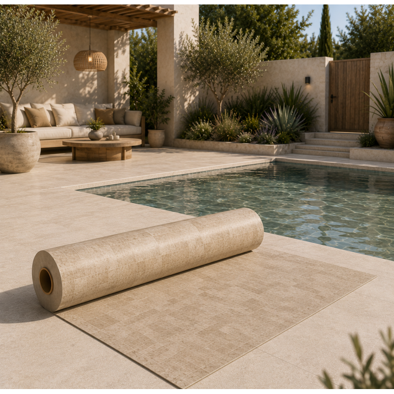 Liner PVC armé 180/100ème ELBE Unique Tile