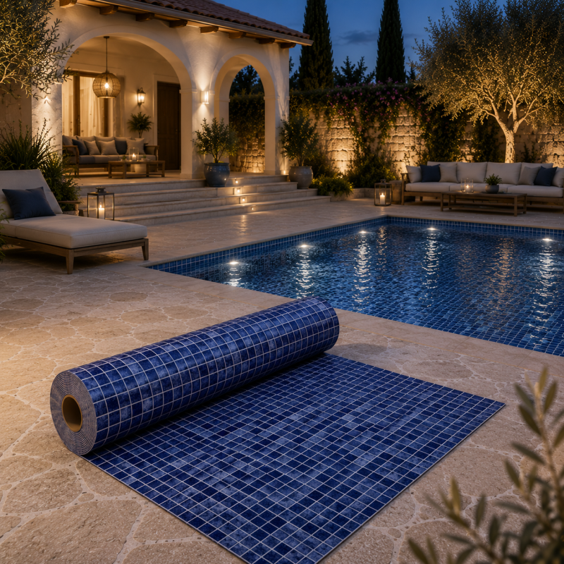 Liner PVC armé Aquadecor 150/100e - mosaïque