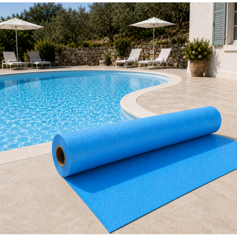 Liner PVC armé 150/100e uni antidérapant Alkorplan Relief