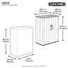 Armoire de rangement extérieure Lifetime 1445 L