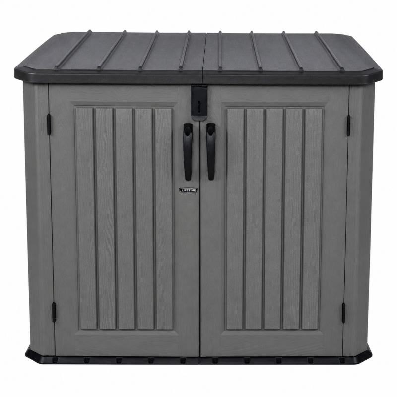 Abri de rangement horizontal Lifetime 1300 L Gris