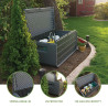 Coffre de rangement extérieur Lifetime 523 L