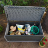 Coffre de rangement extérieur Lifetime 523 L