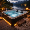 Spa MSPA Oslo 160x160 semi-rigide 6 places hydromassage WiFi