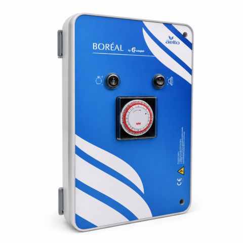 Coffret de filtration piscine Boreal | Coffret électrique filtration & éclairage