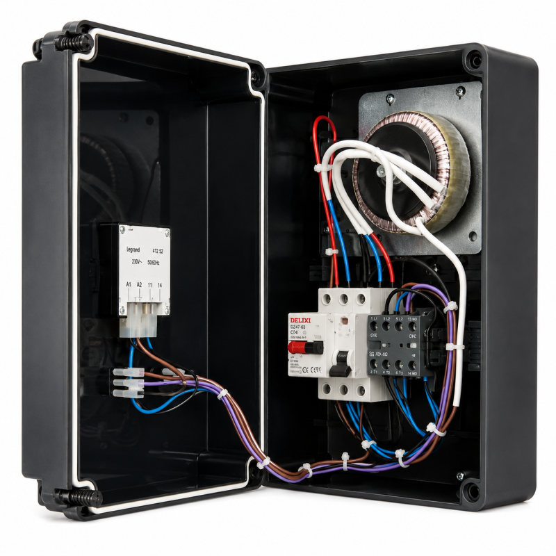 Coffret de filtration piscine Boreal | Coffret électrique filtration & éclairage