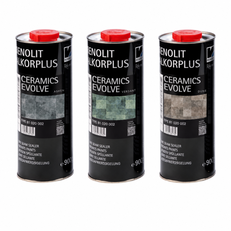 PVC Liquide Alkorplan Ceramics Evolve 1L | Ashen, Verdant & Dune