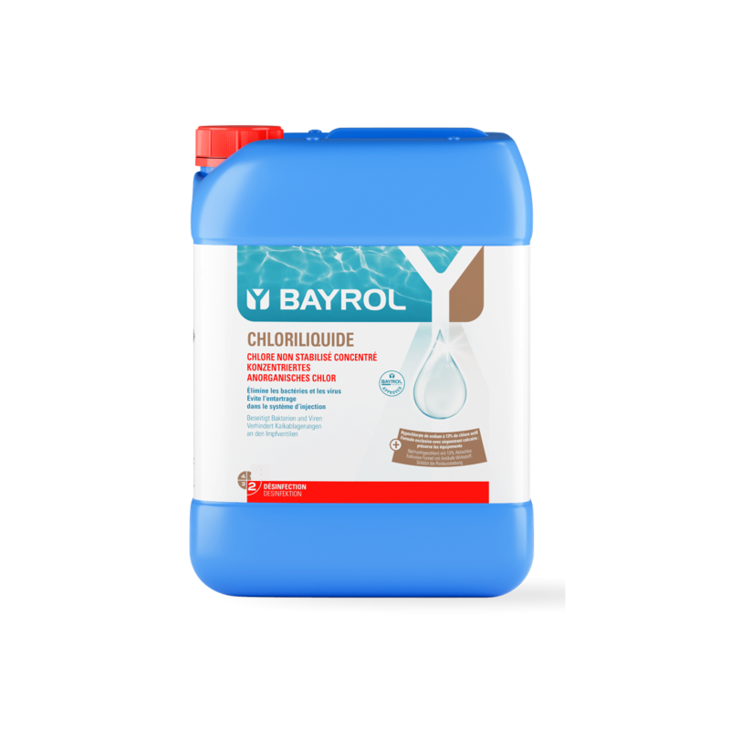 Chlore Chloriliquide non stabilisé Bayrol - 20 L
