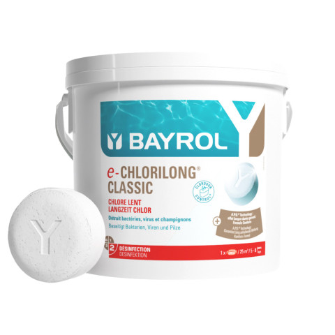 Chlore lent Bayrol Chlorilong Classic Entretien piscine
