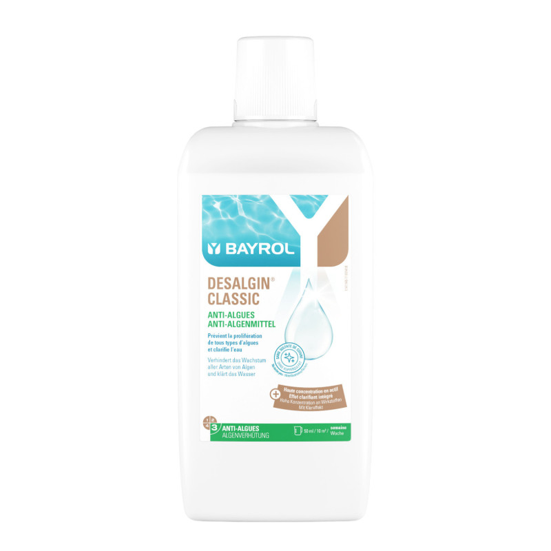Bayrol Desalgin Classic - Anti-Algues & Clarifiant Piscine
