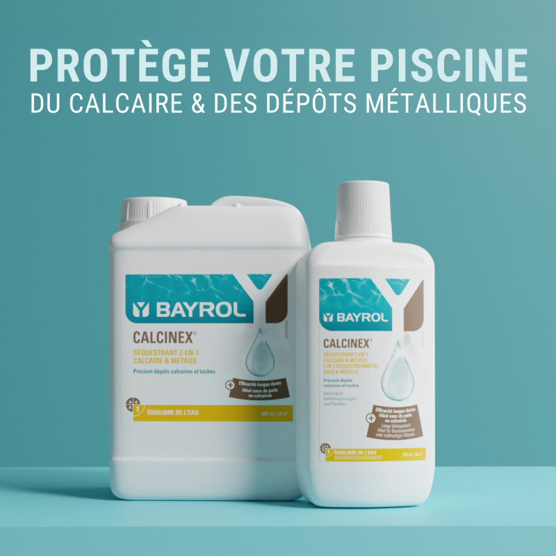 Anti-calcaire 2-en-1 Bayrol Calcinex Traitement de l'eau