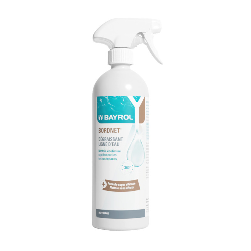 Bayrol Bordnet 0,7 L – Spray Nettoyant Ligne d’Eau & Skimmer Piscine