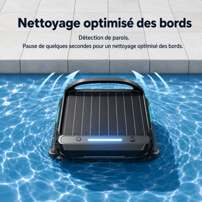 Skimmer solaire WYBOT F1 | Robot autonome de surface pour piscine