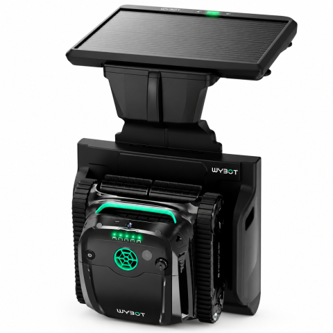 Robot piscine solaire WYBOT S2 Solar Vision – Fond, parois et ligne d’eau