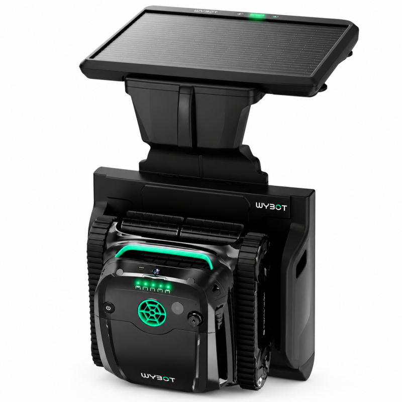 Robot piscine solaire WYBOT S2 Solar Vision – Fond, parois et ligne d’eau
