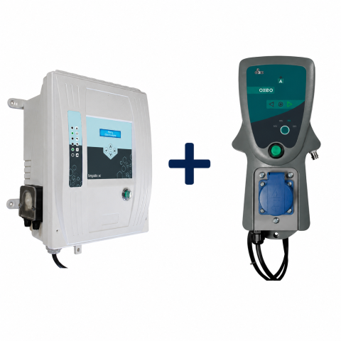Pack Électrolyseur CCEI Limpido XC pH + Analyseur ORP Oxeo SP