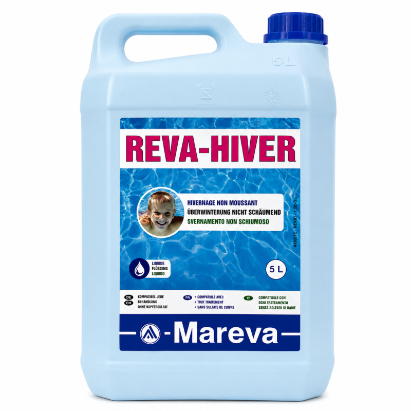 REVA-HIVER Mareva 5 L - Produit Hivernage Piscine