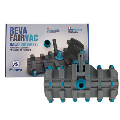 Tête de balai Reva Fairvac - piscine liner et béton