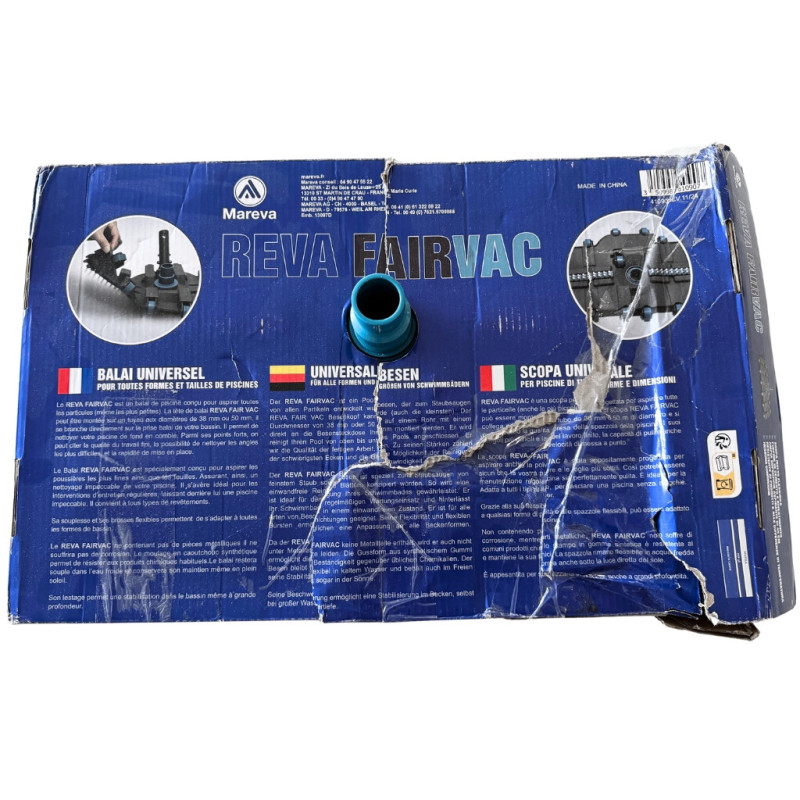 Tête de Balai Reva Fairvac Mareva – Nettoyage Piscine Universel - RECONDITIONNÉ