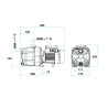 Surpresseur Zodiac Polaris 1 cv mono sans kit de connection - RECONDITIONNÉ