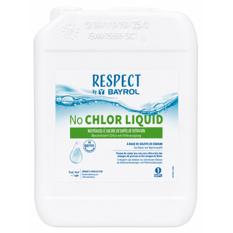 Neutralisant Chlore Liquide Bayrol NO CHLOR – Bidon 5 L