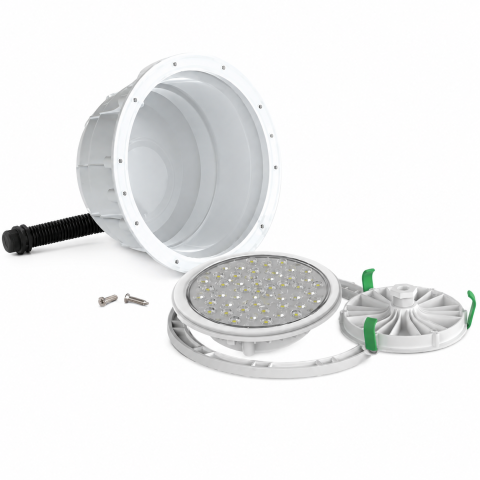 Projecteur Weltiled Construction Élégance ÉCO 33 LEDs blanc froid