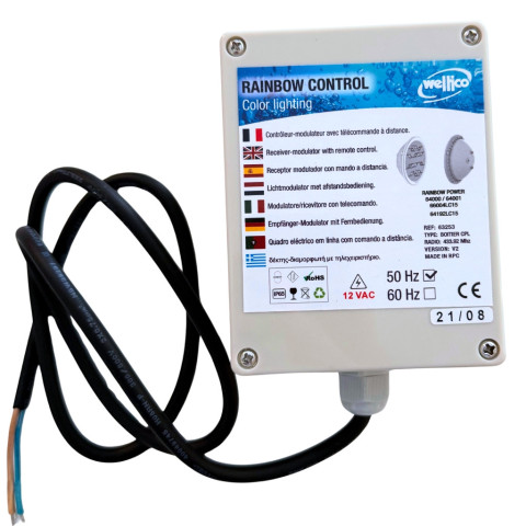 Boitier CPL avec télécommande pour LED Weltico