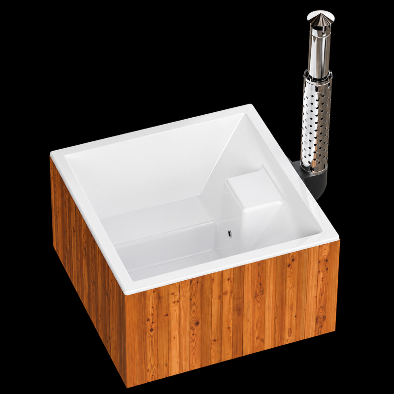 Bain Nordique Holl's Hilda 4 Places – Poêle à Bois 35 kW