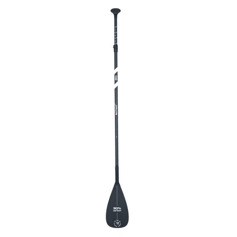 Pagaie SUP WATTSUP 30% Carbone 3 Parties Réglable