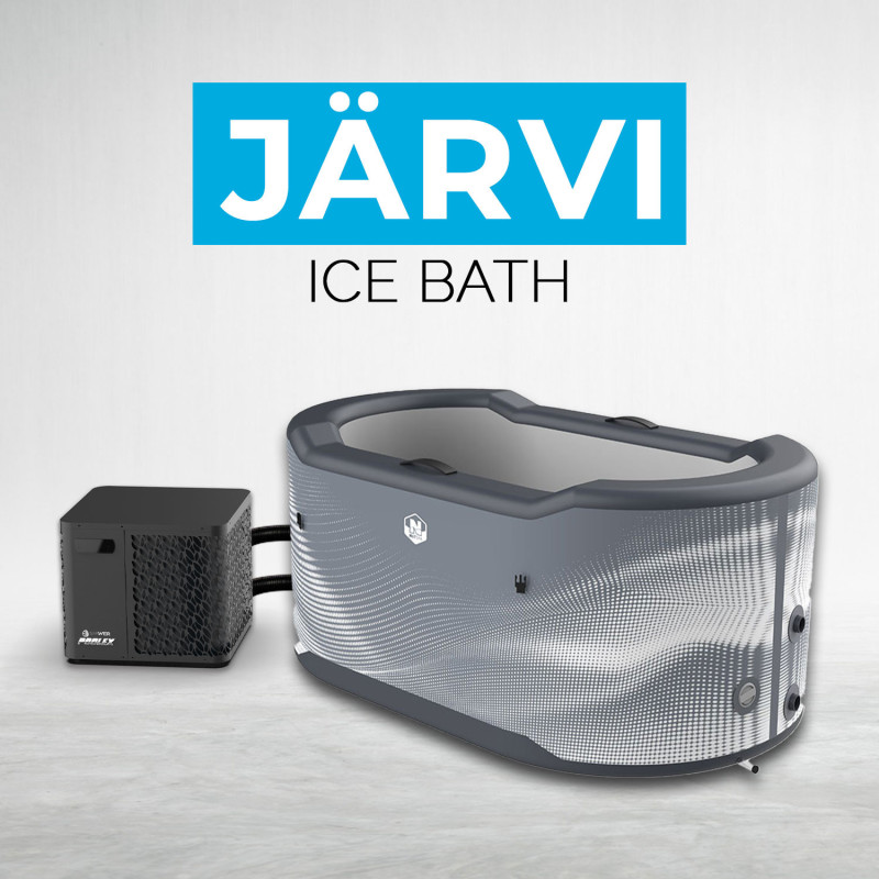NetSpa Järvi Ice Bath avec Chiller - Bain Froid 2 Places