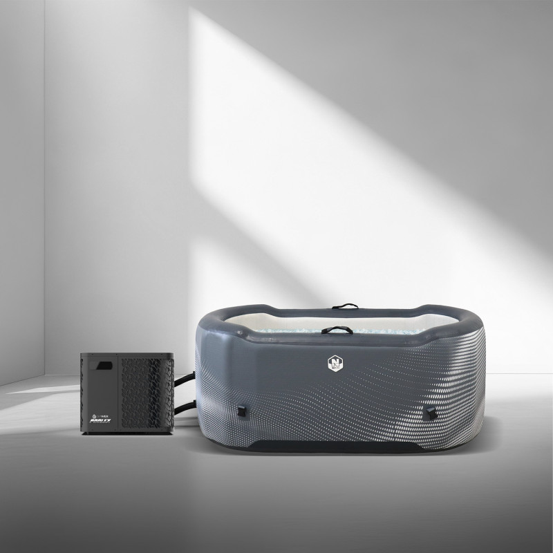 NetSpa Järvi Ice Bath avec Chiller - Bain Froid 2 Places