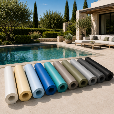 Liner armé uni type NG - Liner piscine - Liner delifol