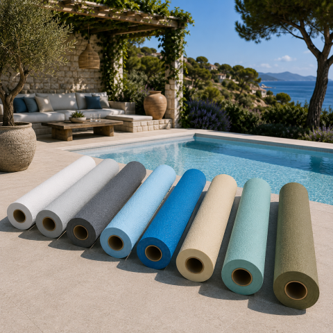 Liner armé uni antiderapant - Liner piscine - Liner easyflex
