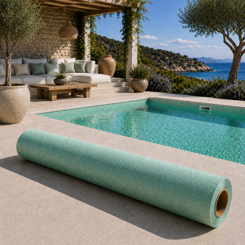 Liner armé uni antiderapant - Liner piscine - Liner easyflex