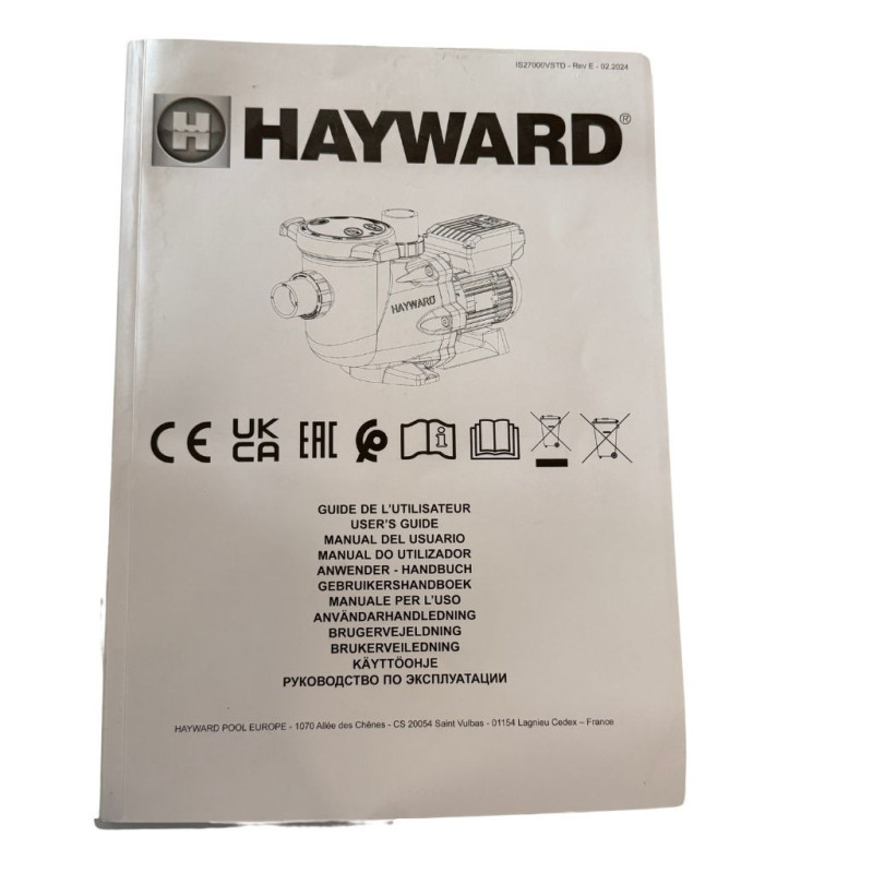 Pompe Hayward Superpump (Super Pump) VSTD à vitesse variable - RECONDITIONNÉ