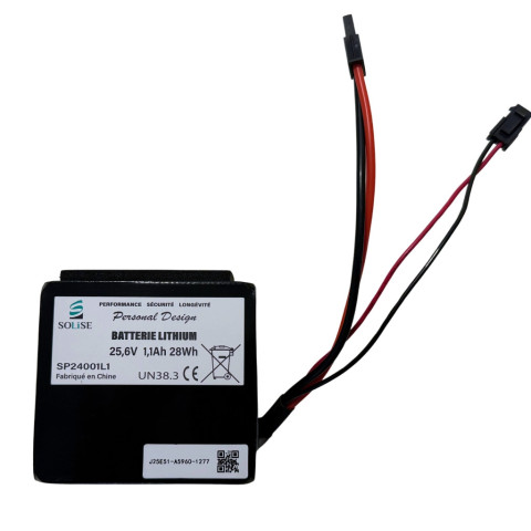 Batterie Lithium 25,6V 1,1Ah 28CH pour iScoot 700