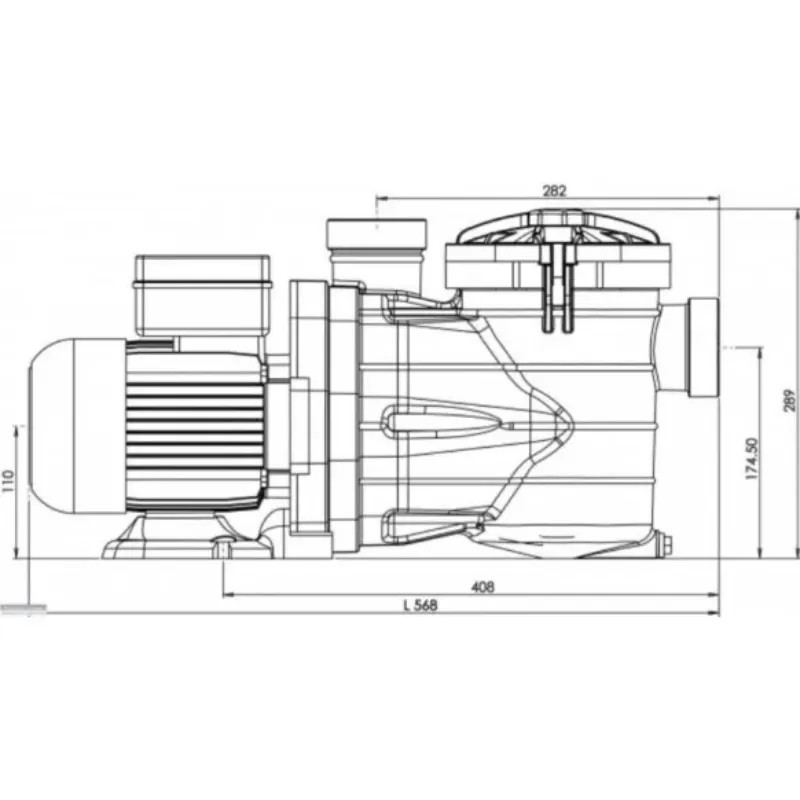 Pompe filtration VIPool MJB 0,50 CV