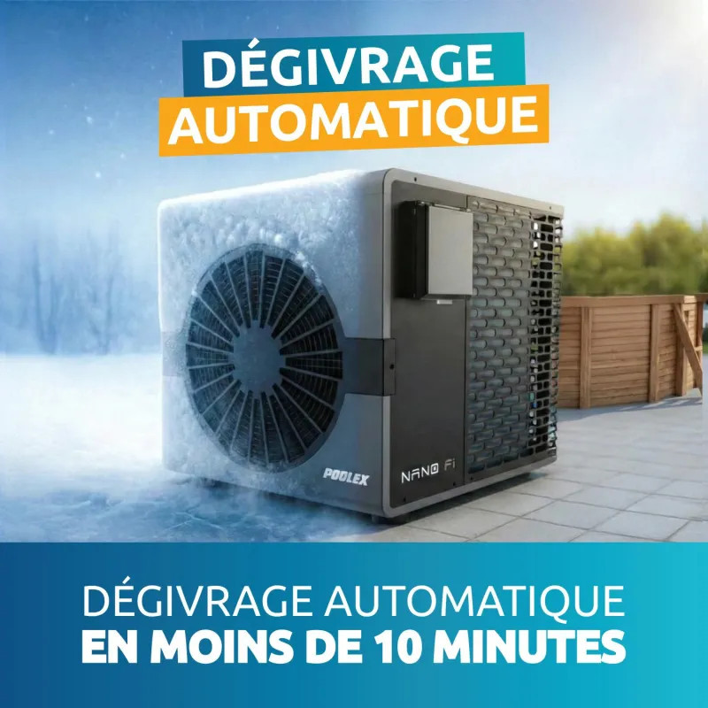 Pompe à chaleur Poolex Nano Full Inverter 3 kW