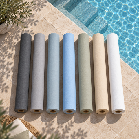 Liner PVC armé 160/100ème NGS uni texturé by Delifol