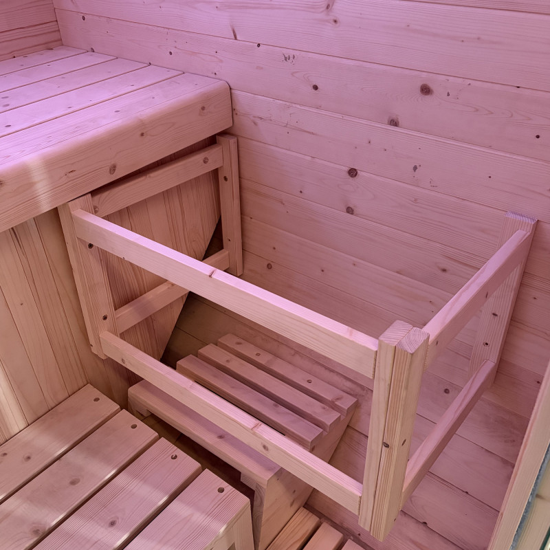 Sauna extérieur Gaïa Urban France Sauna – 2 places