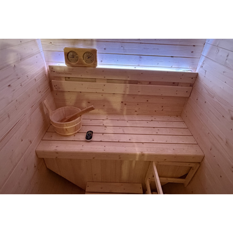 Sauna extérieur Gaïa Urban France Sauna – 2 places