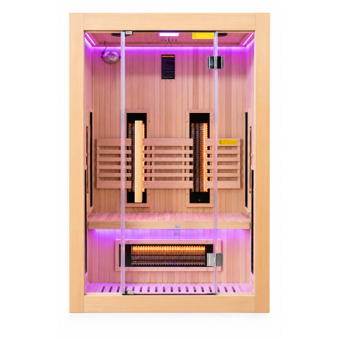 Sauna infrarouge France Sauna SENSE IR – Dual Healthy