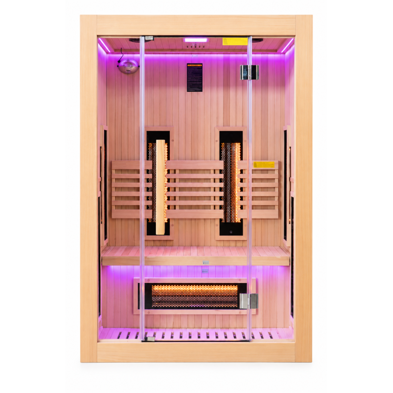 Sauna infrarouge France Sauna SENSE IR – Dual Healthy