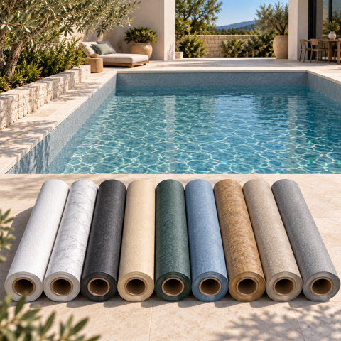 Liner PVC armé Aquasense 180/100ème texturé
