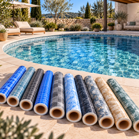 SOPREMAPOOL Design 150/100e - Membrane PVC armé