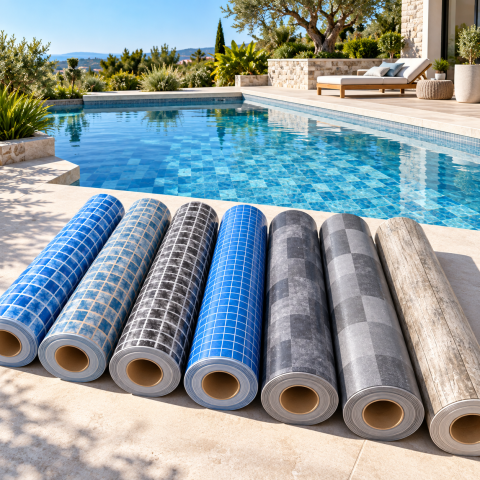 PVC armé SOPREMAPOOL Design GRIP 150/100e