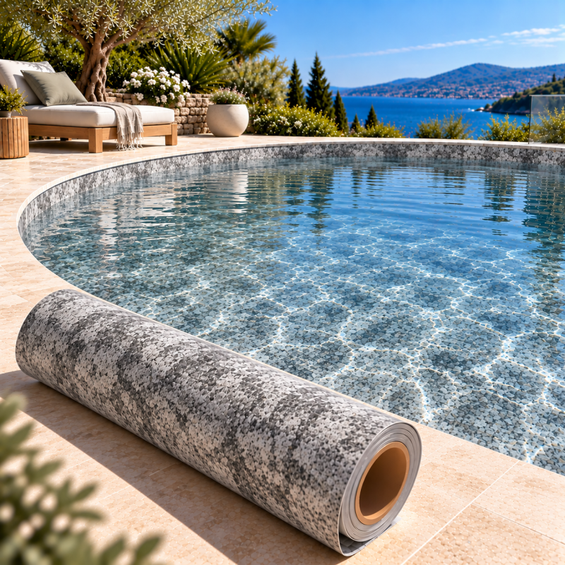 PVC armé SOPREMAPOOL SENSITIVE 3D 180/100e